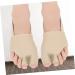 Lurrose Thumb Brace & Toe Separator Set - Relieve Foot Pain, Hammer Toe Support - 1 Pair (S) - Buy Online on GoSupps.com