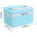 Clear Pill Box - 27.8x19.7x16cm Household Medicine Storage in Blue | Durable & Practical - Buy Online on GoSupps.com