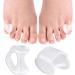 Carolhome 10 Pcs Pinky Toe Splint Gel Separators - Little Toe Spreader for Bunions & Hammer Toes - Bunion Relief (Clear) - Buy Online on GoSupps.com