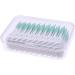 160PC Portable Silicone Interdental Brush Toothpick - Eco-Friendly Oral Dental Hygiene Tool for Family Travel - Buy Online on GoSupps.com