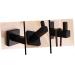 Alipis Towel Hooks Matte Black Coat Hooks for Wall Towel Hanger Hook up Thicken Hook Rack - Buy Online on GoSupps.com