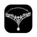 Wedding Bridal Women's Crystal Flower Decor Crown Headband Headdress Tiara
