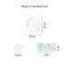 Lezed Compressed Disposable Paper Mask - 100 Pure Cotton Mini Facial Masks for DIY Skin Care - Buy Online on GoSupps.com