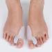 Big Toe Straightener Toe Separators Bunion Corrector Hallux Valgus Toe Separator Bunion Corrector Splint Protector with Anti-Slip Straps and Silicone Gels Pads 2 Pairs