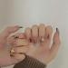 24Pcs/Set Press On Nails Medium Length Brown Gradient Sparkling Diamond False Nails Acrylic Fake Nails Full Cover Nails Tips Artificial Finger Manicure Press on nails for Women and Girls - Buy Online on GoSupps.com