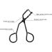Silicone Eyelash Curler with Refill Pads - No Pinching Mini Lash Curler for Dramatic Lash Look - Buy Online on GoSupps.com