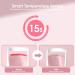 TOUCHBeauty Heated Eyelash Curler TB-2003B - Long-Lasting Curling Tool with Silicone Pad - Pink - Buy Online on GoSupps.com
