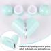 Shop Homsfou Heart-Shaped Colored Contact Lens Holder Case - Easy Stylish & Convenient 9.5x3cm Container for International Shipping - Buy Online on GoSupps.com