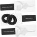 Beavorty Anti-Slip Glasses Covers - 3 Set Eyewear Hooks & Accessories - Durable & Stylish Nasal Stick for Students - Black & White - Buy Online on GoSupps.com