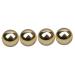 Ultechnovo 4 pieces of gymnastics ball made of brass handballs made of metal comfortable handballs massage ball massage balls made of metal roller balls massage healthcare massage balls hold ball