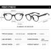 Buy Newada Retro Round Blue Light-Blocking Reading Glasses | Classic Oval Design | Glare-Free for Tablets | +1.50 Orange - Buy Online on GoSupps.com