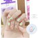 Hot Shine Colorful DIY Aurora Color Nail Sticker Nail Art Decoration Fashion(03) - Buy Online on GoSupps.com
