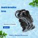 Vitaciti 2 Round Ionic Detox Foot Bath Spa Arrays - Replacement Accessory in Black - Buy Online on GoSupps.com