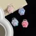 xbiez Mini Claw Clip Hairpin Y2K Headdress with Jelly Kitten Claw Paw Y2K Paw Hairpin Ladies Headwear Hair Styling Tools Blue - Buy Online on GoSupps.com