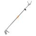 Snake Tongs Professional Collapsible Stainless Steel Reptile Grabber Rattle Snake Catcher with Self Lockable Handle Snake Grabber Wide Jaw Handling Tool for Snake Farmers