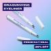 DRAGUN BEAUTY DragunWing Liquid Eyeliner Pen - Teddy Bear Chocolate Brown, Smudge-Proof Vegan Formula - 0.016 oz - Buy Online on GoSupps.com