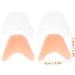 Didiseaon Toe Sleeve Pads for Women - 2 Pairs Silicone Gel Toe Covers for Ballet High Heels & Dance - Toeless Half Socks in Assorted Colors - 9x7cm - Buy Online on GoSupps.com