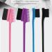Eyebrow Brush Comb 2-in-1 Portable Eyelash Control Hair Brush - Pink | International Shipping Available - Buy Online on GoSupps.com