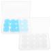 12 Pairs Silicone Earplugs Swimming Ear Plugs Silicone Ear Plugs Swimming Noise Ear Plugs Universal Ear Plugs for Adults Ear Plugs for Travel Universal Earplugs Adult Ear Plugs