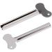 Toothpaste Dispenser Stainless Steel Toothpaste Squeezer Bathroom Accessories Facial Cleanser Toothpaste Tube Rolling Press Squeezer Dispenser (Color : Silver) - Buy Online on GoSupps.com