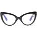 Cute Oversized CatEye Blue Light Blocking Reading Glasses for Women - Large Lens Computer Readers in Stylish Blue Light-black (2.25x) - Buy Online on GoSupps.com