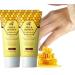2 Pack Hand Mask, Milk Honey Peel Off Wax, Exfoliating Hand and Foot Mask, Moisturizing Hand Serum for Cracked, Dry, Aging Hands