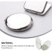 Minkissy Handbag Round Compact Cosmetic Mirror Double-Sided Travel Cosmetic Mirror Bag Hand Mirror Changing Mirror for Money Foldable Carry Bag - Buy Online on GoSupps.com