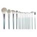 14pcs/set Makeup Brushes Set Powder Angled Blusher Sculpting Eyeshadow Make Up Highlighter Eyebrow Eyelashes Brush