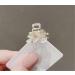 Crystal Hair Clips Leaf Clip Headdress Hair Clip Female small cat eyes stone Leaf Small Hair Catch Bangs Top Clip Hairpin Shark Clip Decorative Hair Accessories for Women Girls - Buy Online on GoSupps.com
