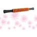 Exceart Muscle Roller Stick for Sore Muscles & Cramps - Tension Relief Massage Tool in Orange | International Shipping Available - Buy Online on GoSupps.com