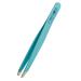 REMOS professional tweezers with extra fine tips for plucking eyebrows - turquoise