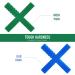 Sensory Chew Toys for Autistic Children - Tough Teething Chewy Tubes with 4 Textures - (2 Pack) Blue/Green - Buy Online on GoSupps.com