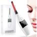 RIYAN Ladies Heated Eyelash Curler Electric Eyelash Curler Comb with Display 4 Temperature Levels Safe Rechargeable  - Buy Online on GoSupps.com