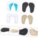 NOLITOY Arch Support Inserts - 4 Pairs Gel Cushions for High Heels & High Arches - Ball of Foot Pads - 9.7x5.8cm - Buy Online on GoSupps.com