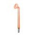 Electrode Wand Glass Tube Handheld Spare Parts for Hi Frequency Instrument Elitzia ETJX006AS (Orange Mushroom)