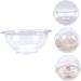 minkissy 3 Pcs Lace Washbasin Wash Basin Camping Wash Basin Small Bowl Cosmetics Home Face Basin Mutitool Bathroom Plastics Basin Kitchen Washing Basin Dish Wash Pp Massage Basin Spa 1 count (Pack of 1) Transparentx3pcs - Buy Online on GoSupps.com