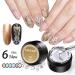 8ml Metal Effect Nail Art Gel - UV Color Polish for 3D Hook & Wave Designs | International Shipping - Buy Online on GoSupps.com