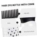 Buy Dressoos 3-in-1 Root Ridge Applicator Bottle & Comb - GISOU Spray Bottle for Hair Oil - Perfect for Hair Dye & Medical Use - 17x4.5cm Black - International Shipping Available - Buy Online on GoSupps.com