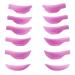 Lash Lift Pads Shield  DIY Eyelash Lift Pad Perm Rod 6 Size Lifting Pads Rapid Perming Curl Guards Stay on Eyes Well Lami Lamination Roller Shields For Lifting Tinting Design for Glue/ Balm Mega L curl- Lavender Purple