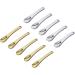 FRCOLOR Lot De 4 Cuill res Maquillage En M tal Pour Masque Facial 5 Pi ces X 4 6X1.2cmx4pcs dor x4pcs - Buy Online on GoSupps.com