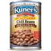 Kuner's  Canned Chili Beans (12 Pack), No Salt Added, Vegan, Non-GMO, Natural Gluten-Free Pinto Bean, Sourced and Packaged in the USA, 15 Ounce Can