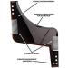 Beard Shaping Tool Template. Beard Shaper Tool for line up & Edging Men's Facial Hair Hairline Perfect Symmetric Lines and Trim with Beard Trimmer Hair Clipper or Razor.(Brown) - Buy Online on GoSupps.com