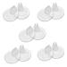 10 PCS Sandal Toe Guard Flip Flop Pads Cushions Sandal Toe Protectors Sandal Silicone Gel Toe Inserts Clear Toe Pads for Heels