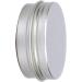 TsoLay 30ml Silver Aluminum Round Lip Balm Container with Screw Cap (Pack of 96) - Buy Online on GoSupps.com