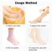 Moisturizing Socks Silicone Moisturizing Socks for Dry Feet are Reusable Non-Slip and Easy to Clean(size:S) - Buy Online on GoSupps.com