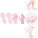 Ipetboom 1 Set Hydrating Sock Gloves Gems Kit Cracked Heels Socks Sokcs Healing Gloves Dead Skin Socks Spa Gloves Moisturizing Gloves Exfoliating Socks Elasticity Gel Pink - Buy Online on GoSupps.com