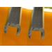 BiNARi Glass Studio 3/16 Round U Cascade Lead Came - (2) 6 ft. Pieces | Premium Quality & Rolled for Easy Handling - Buy Online on GoSupps.com