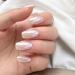 Buy 2Pcs Moonlight White Chrome Nail Powder - Aurora Pearl Holographic Glitter for Stunning Nail Art Design - 1g/Jar - Buy Online on GoSupps.com