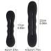 7pcs Hair Bun Maker Bun Makers for Hair Magic Bun Hair Donut Black Small Hair Doughnut Maker Sponge Hair Foam Hair Updo Tools Hair Style Hair Styling Accessories for Girls Women(Black) - Buy Online on GoSupps.com