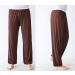AvaCostume Men's Lightweight Modal Yoga Harem Pants - Coffee | Elastic Waist, Loose Fit, Pocket | Large - Buy Online on GoSupps.com